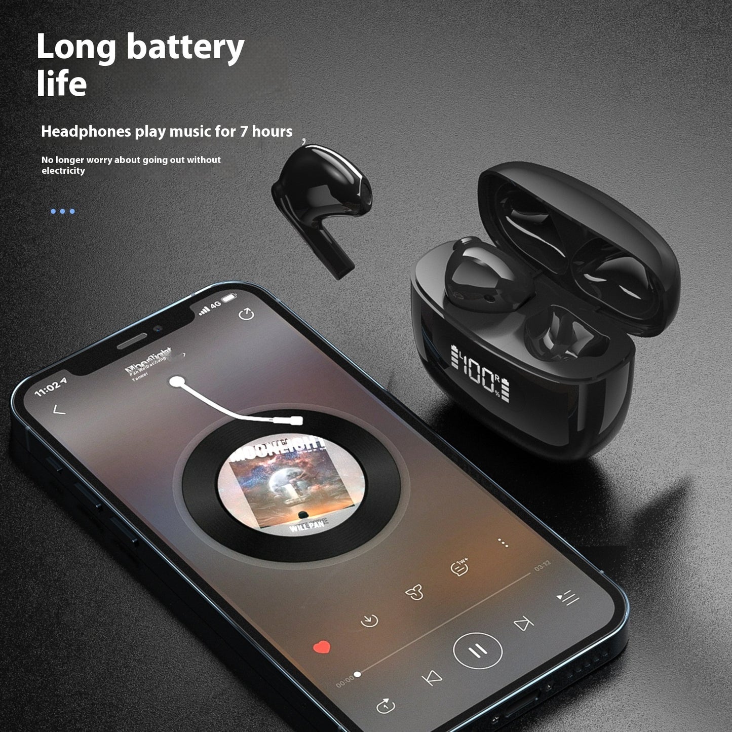 Digital TWS Four Generation Bluetooth Headset