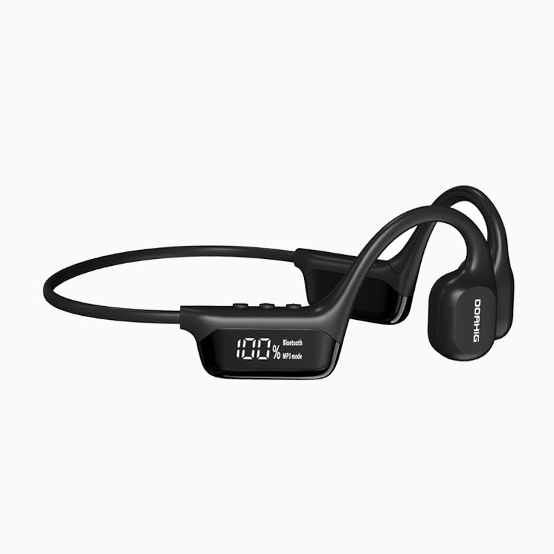 Display Screen Bluetooth Headset For Bone Conduction 53 Waterproof Sports Headset